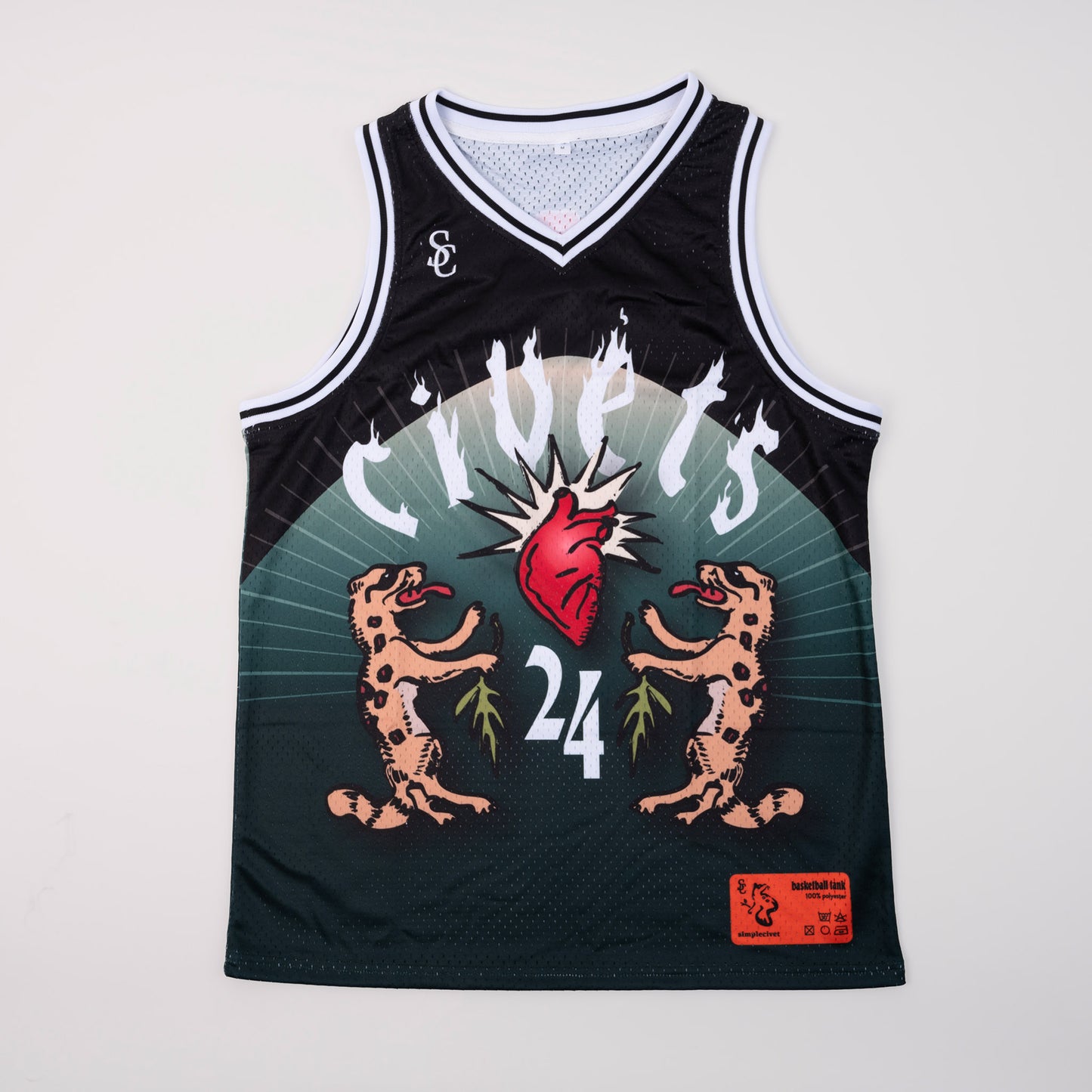civets basketball tank