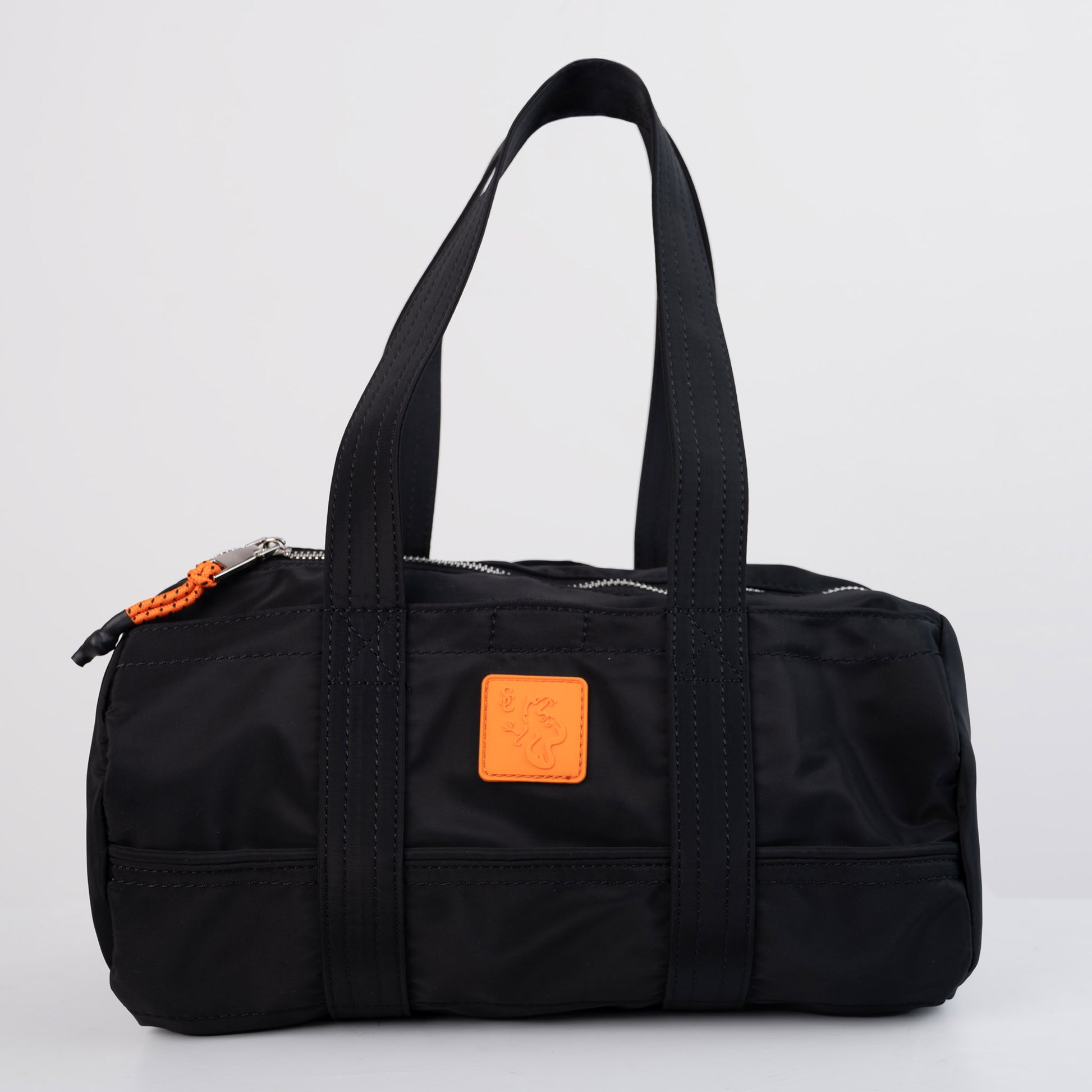 baby gym bag with front and back velcro pockets