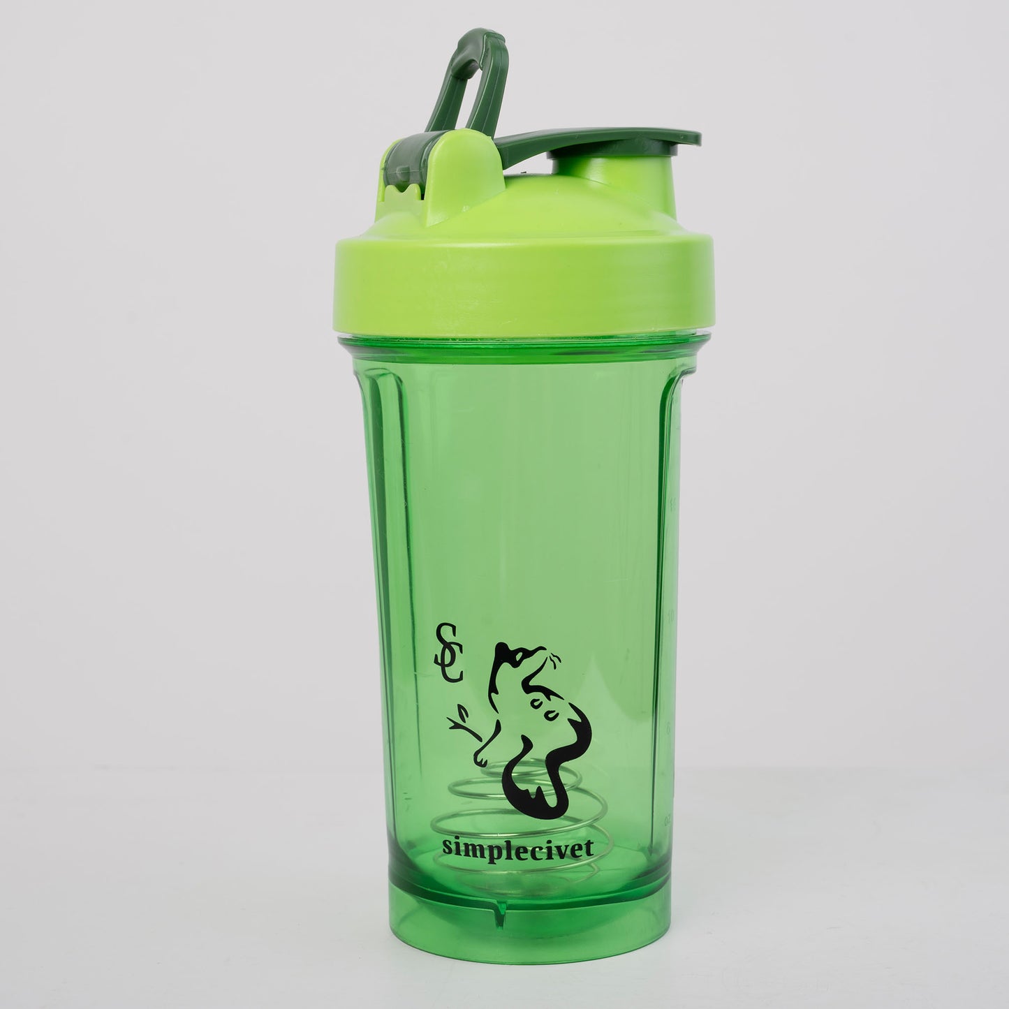 protein shaker bottle with convinient handle