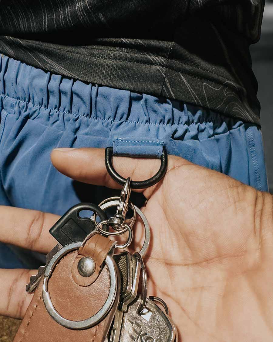 Simplecivet | Above-Knee Casual Shorts with D-Ring – Utility Everyday Shorts