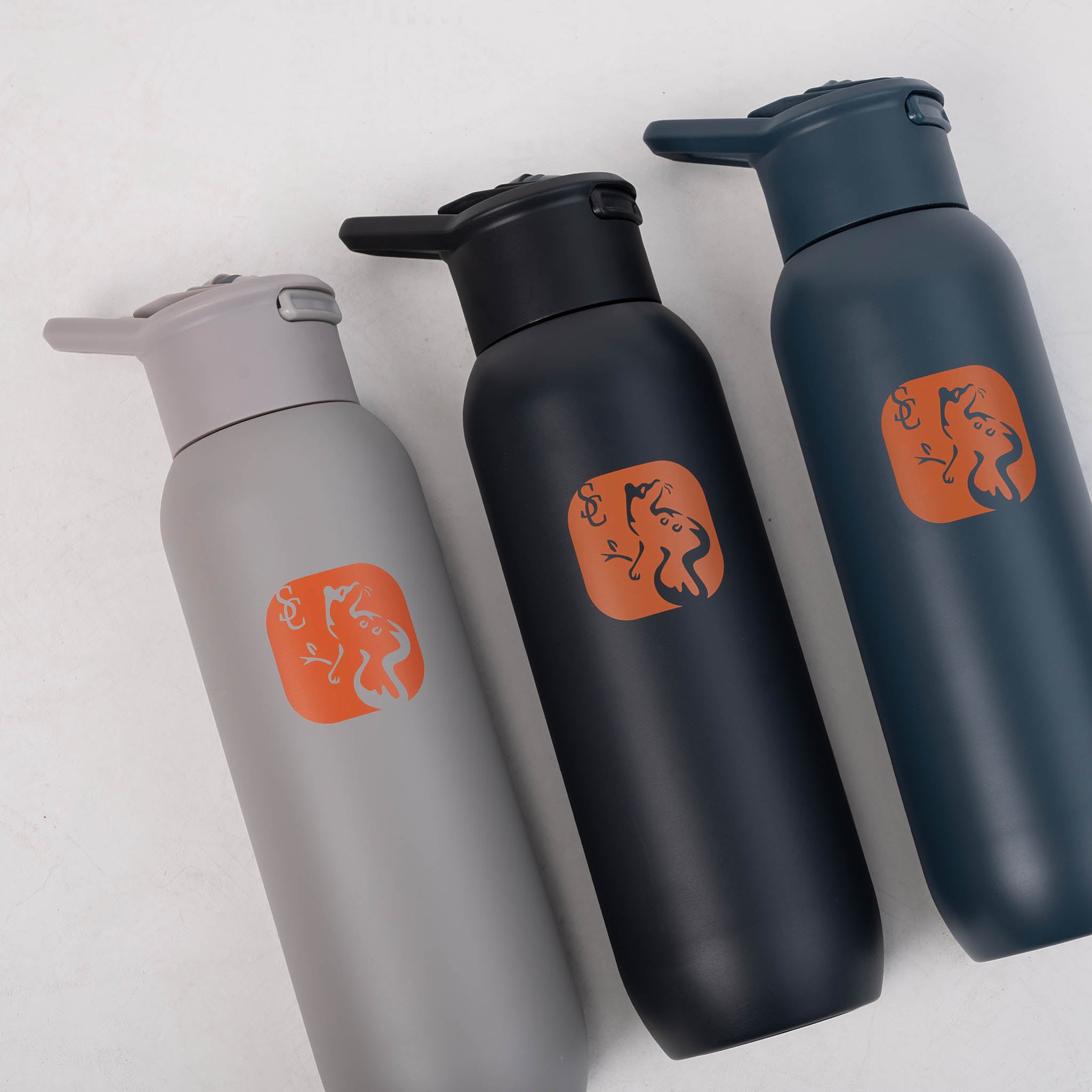 Simplecivet | Stainless Steel Biker Handle Water Bottle – Durable Outdoor Bottle