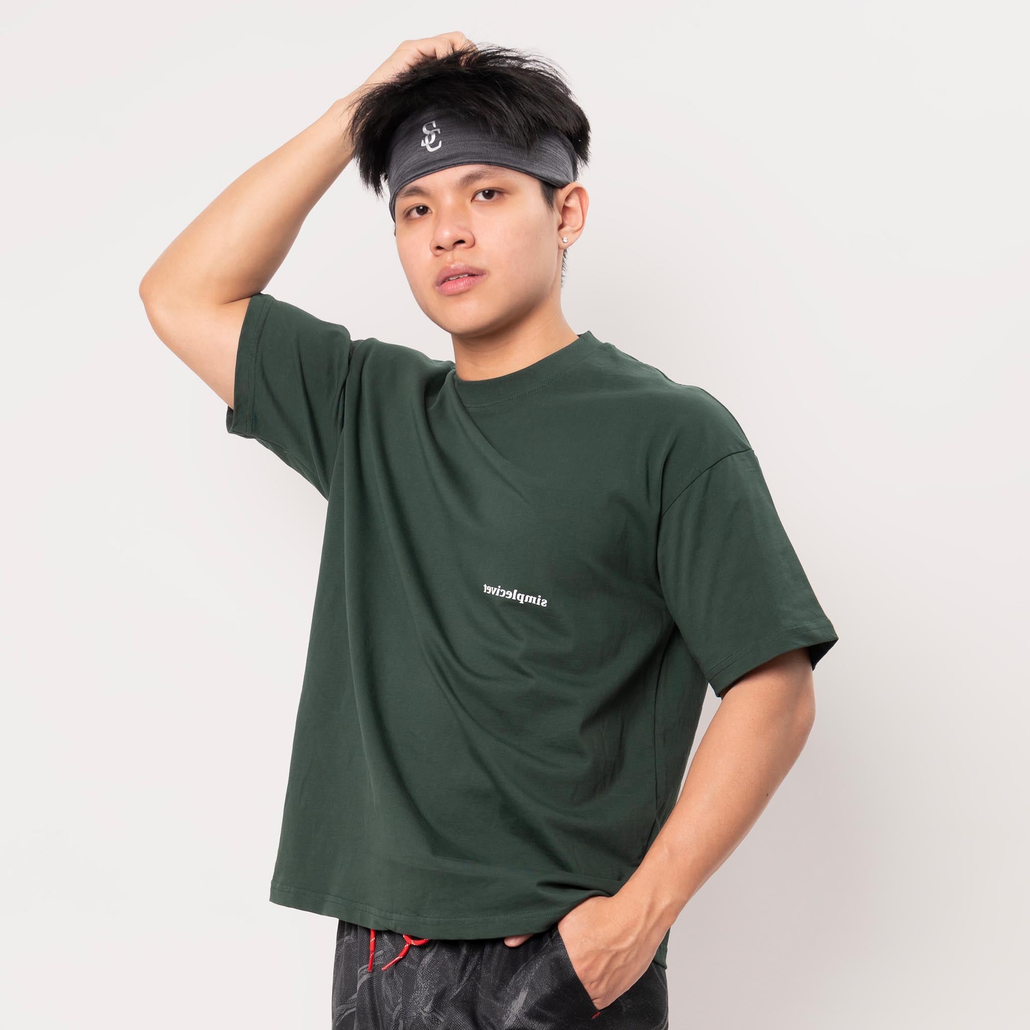 Simplecivet | Sports Headband with SC Logo – Sweat-Control Active Headband