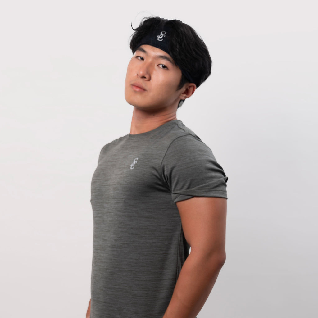 Simplecivet | Sports Headband with SC Logo – Sweat-Control Active Headband