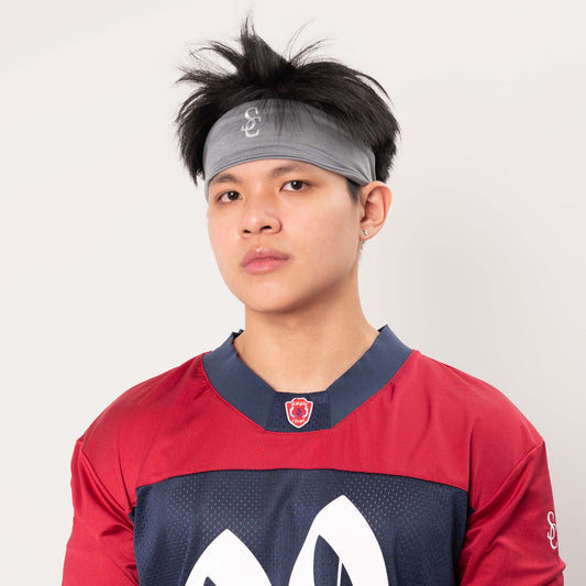 logo emblazoned headband