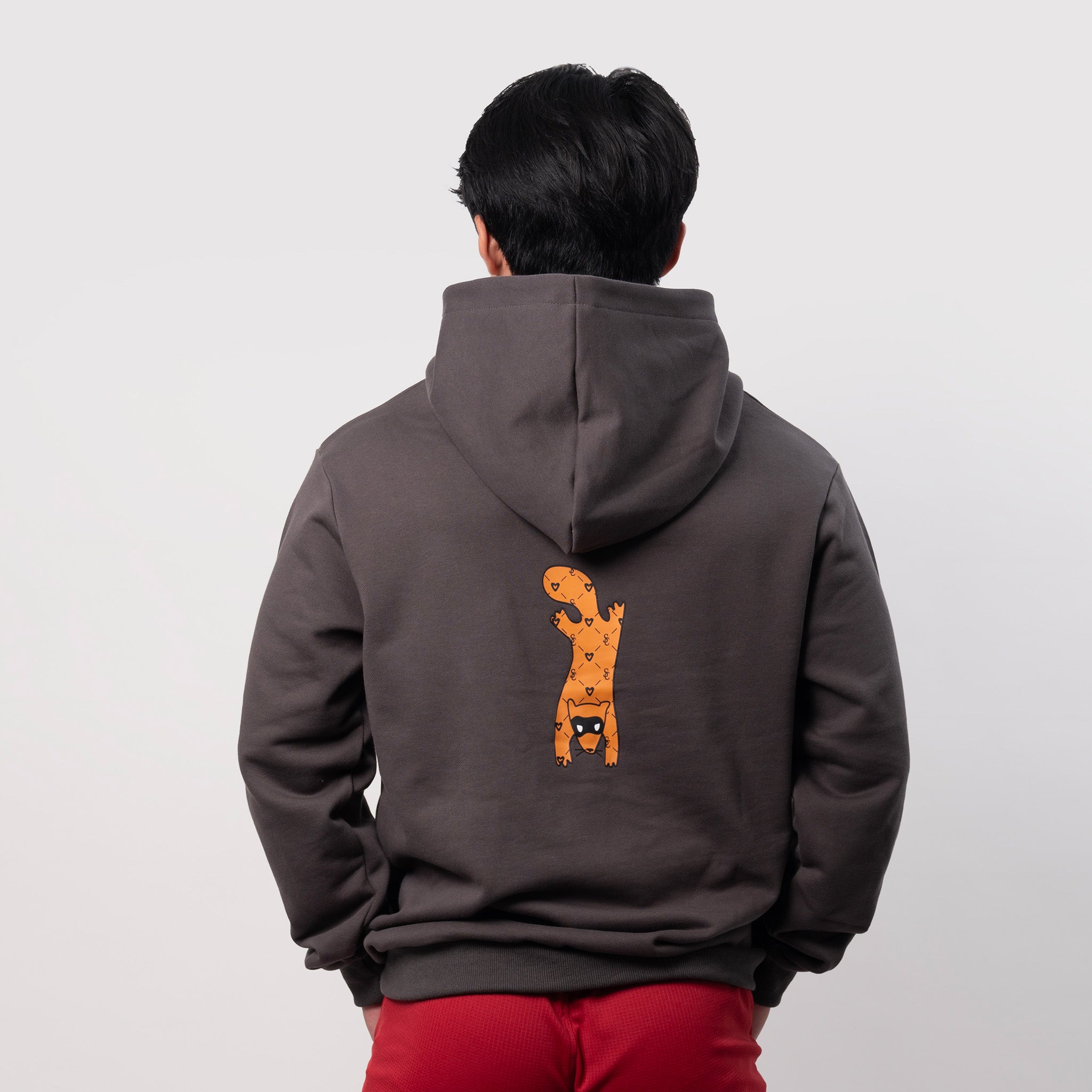 Simplecivet | Thicc-Print Civet Graphic Hoodie – Pullover Sweatshirt