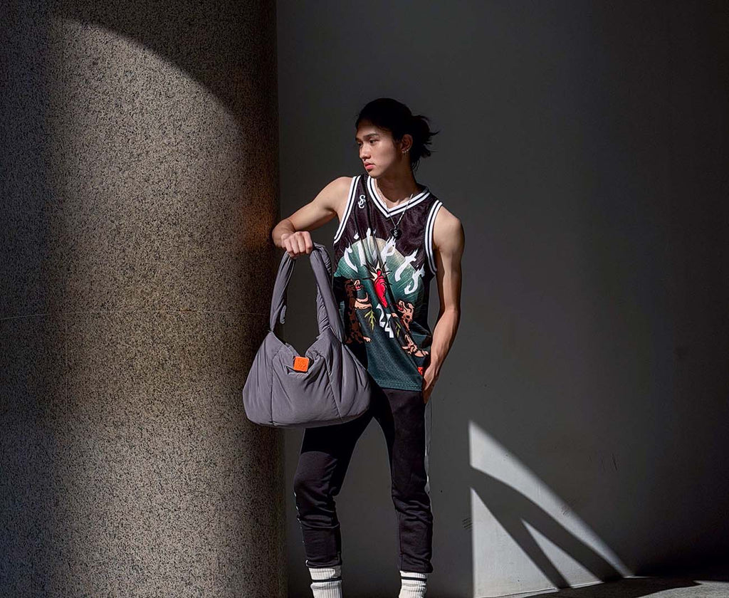 Simplecivet | Puffer Tote Bag with Adjustable Two-Way Sling – Unisex