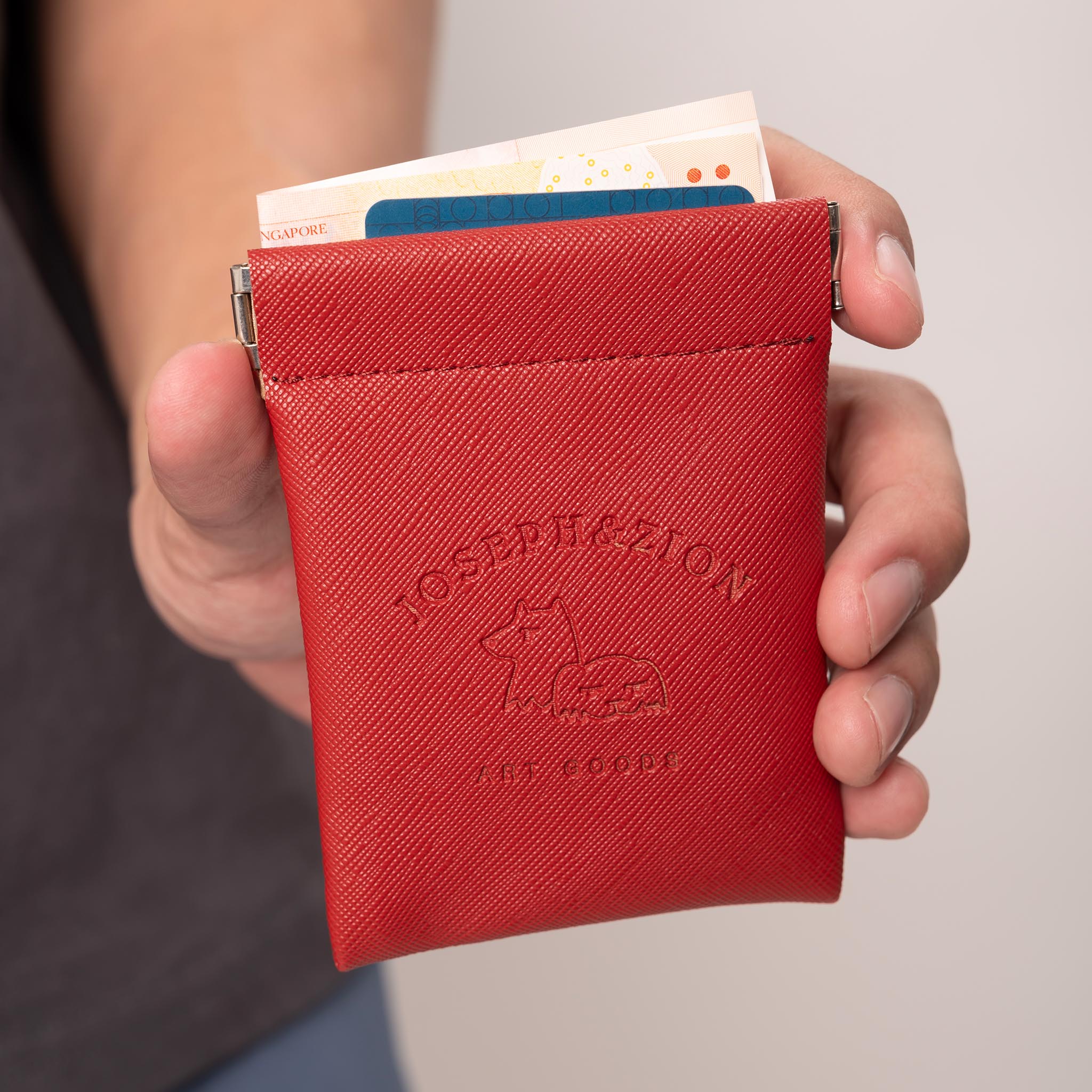 Joseph&Zion | PU Leather Wallet Pouch – Compact Card & Cash Organizer