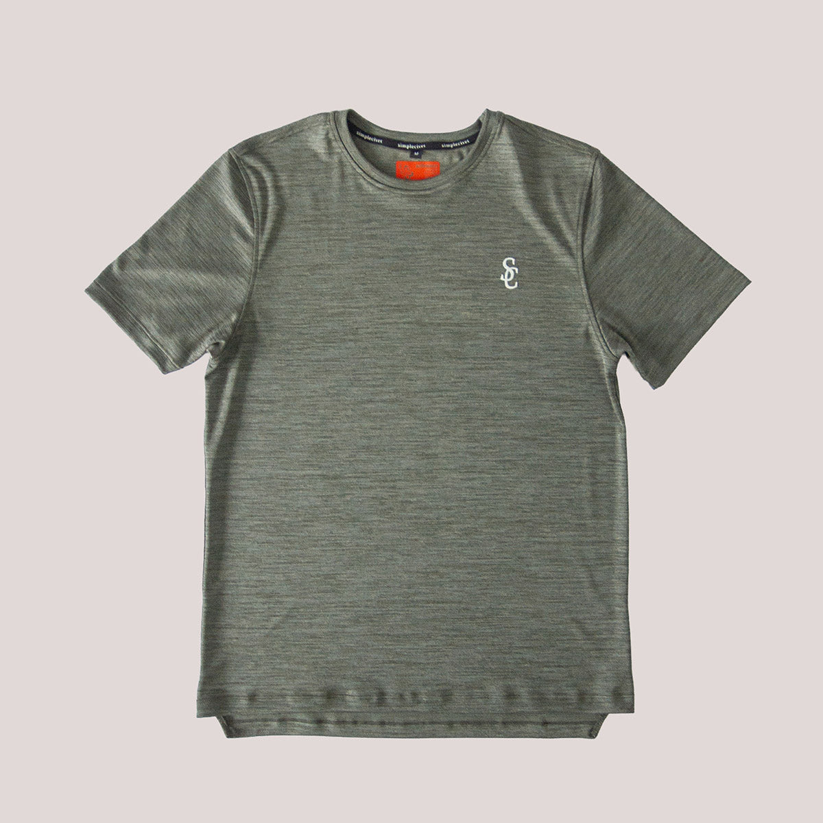 performance t in comfy sweat-wicking fabric and 3 colours