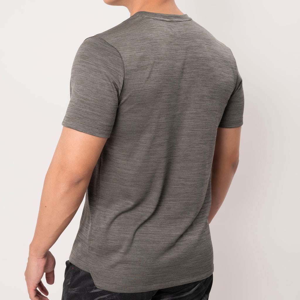 performance t in comfy sweat-wicking fabric and 3 colours