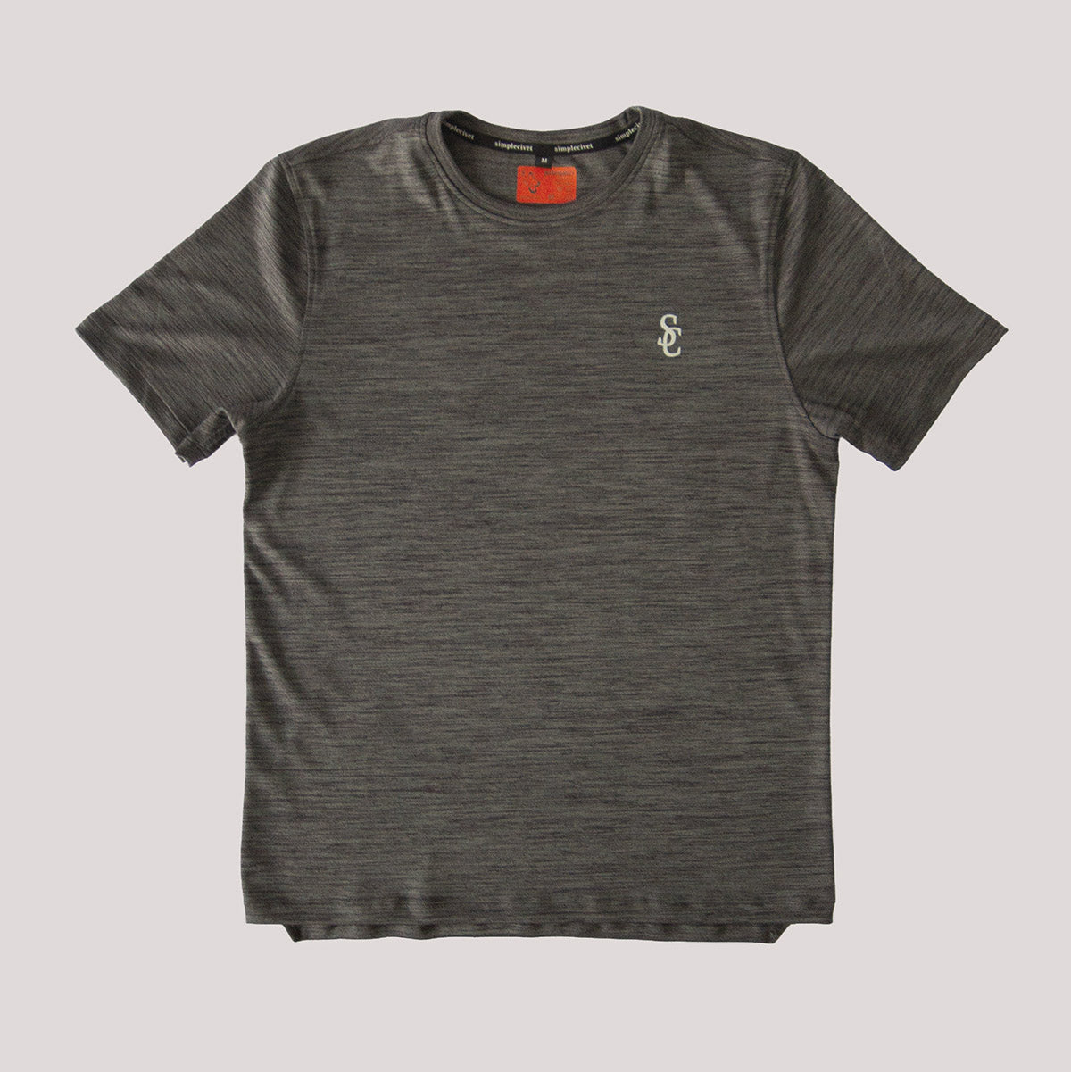 performance t in comfy sweat-wicking fabric and 3 colours