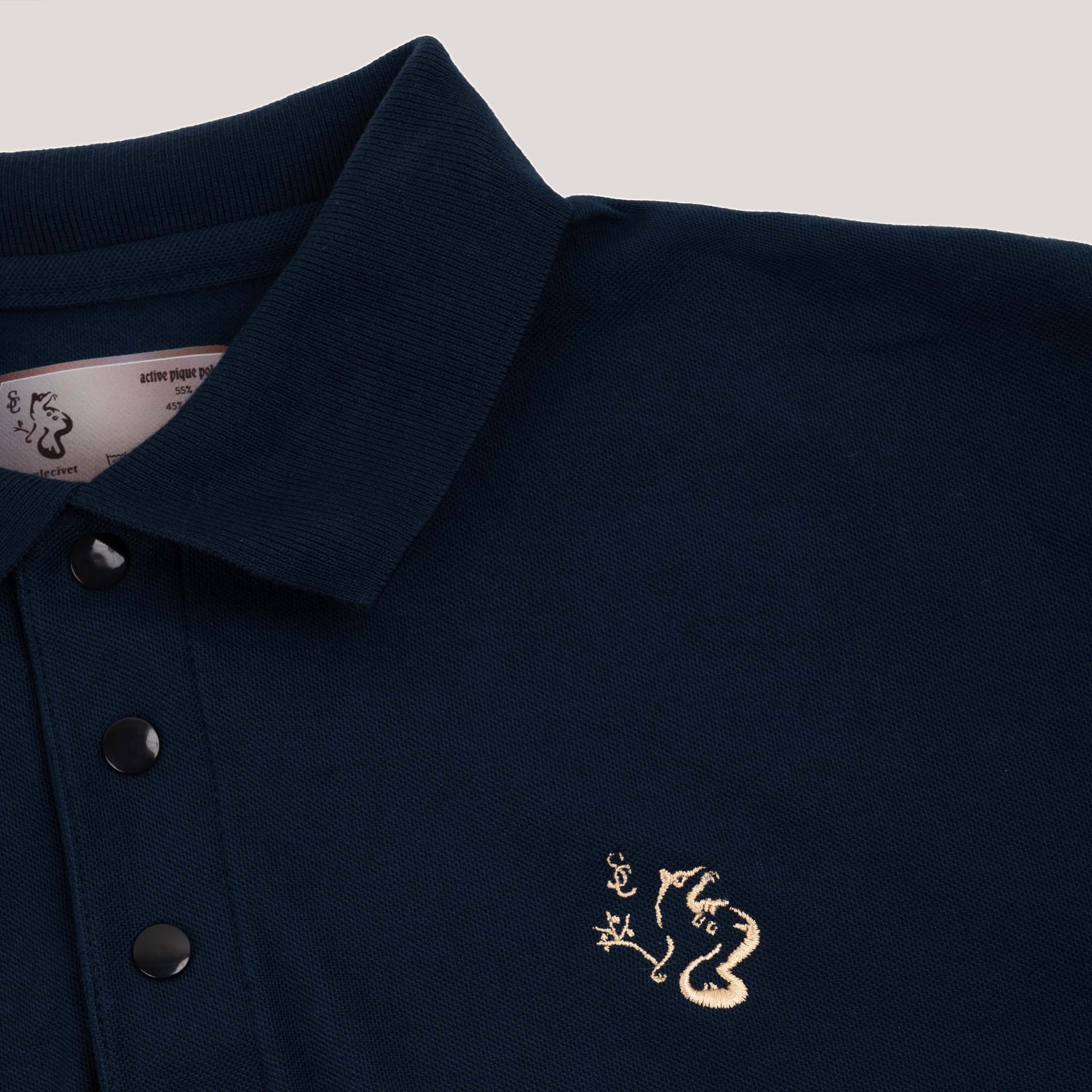 Simplecivet | Active Pique Polo Shirt – Breathable Performance Polo