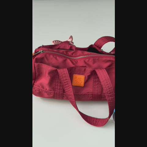Simplecivet | Baby Gym Bag with Front & Back Velcro Pockets – Utility Carry Bag