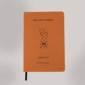 Simplecivet | Blank Self-Love Journal – Minimalist Notebook with Black Ribbon Bookmark