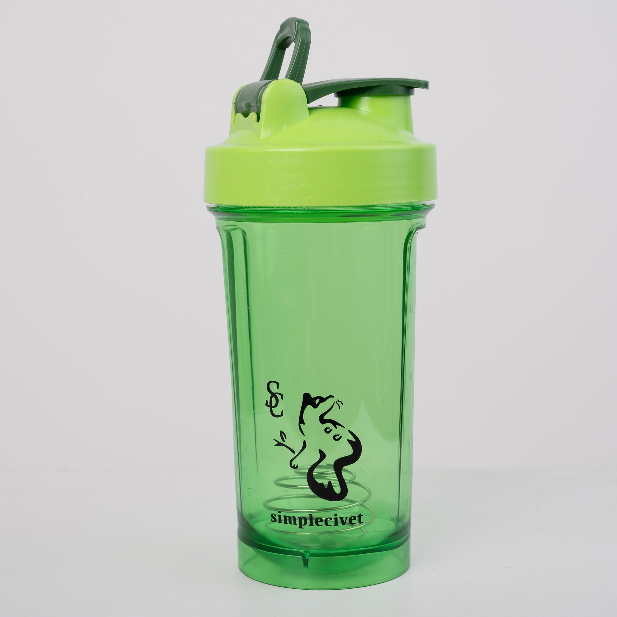 Simplecivet | Protein Shaker Bottle with Handle – Sports & Gym Drink Mixer