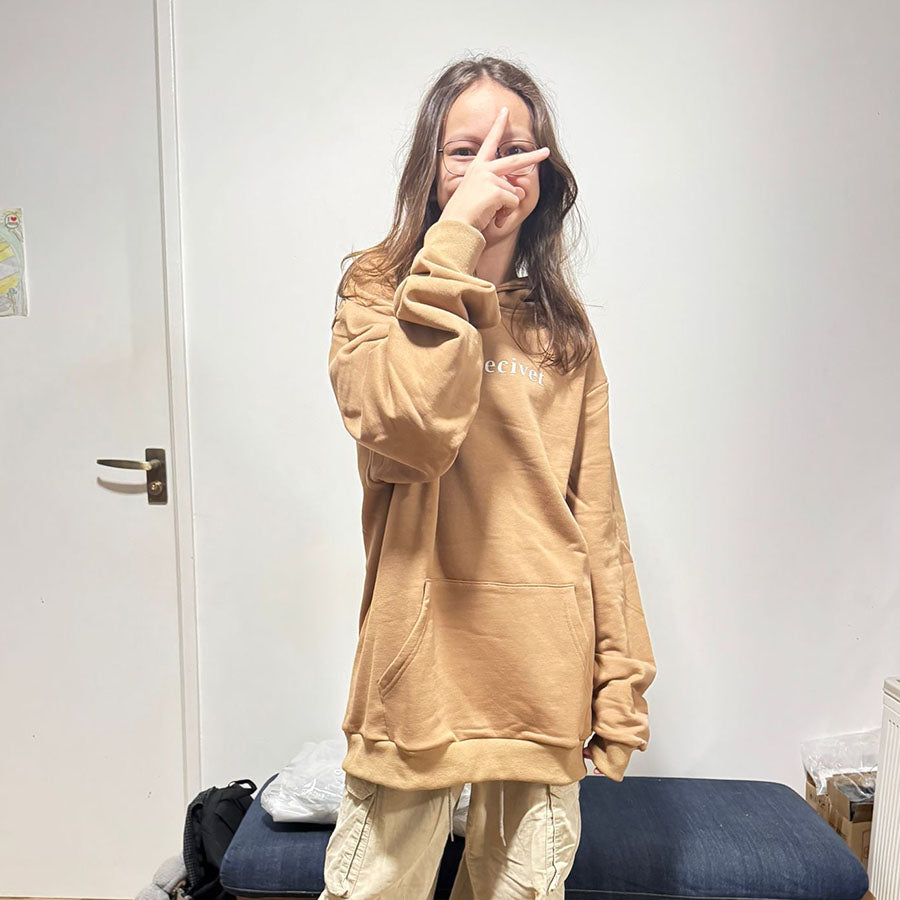 Simplecivet | Thicc-Print Civet Graphic Hoodie – Pullover Sweatshirt